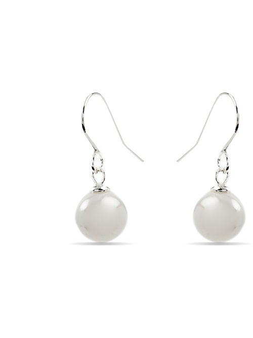 Boucles d'oreilles argentées Luxenter Darana - Kiabi