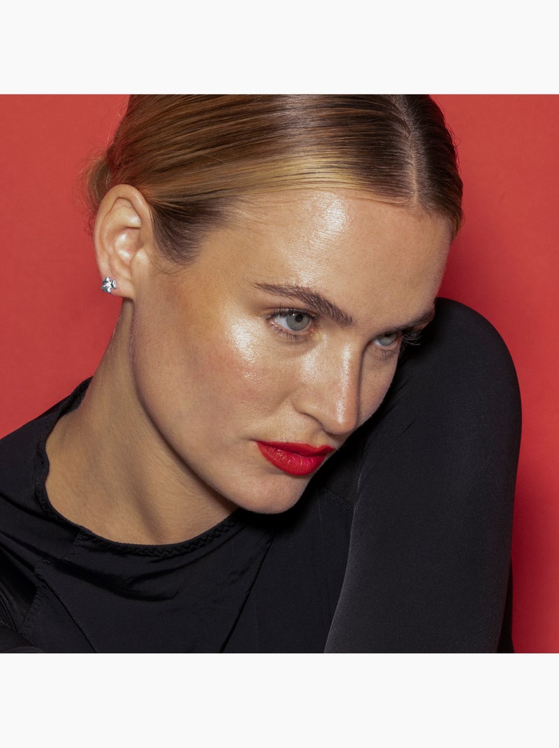 Boucles d'oreilles argentées Luxenter Furne Gris - Kiabi