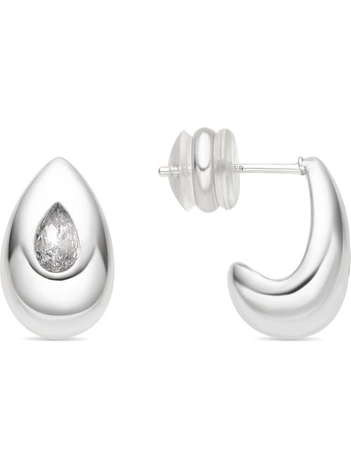 Boucles d'oreilles argentées Luxenter Garai - Kiabi