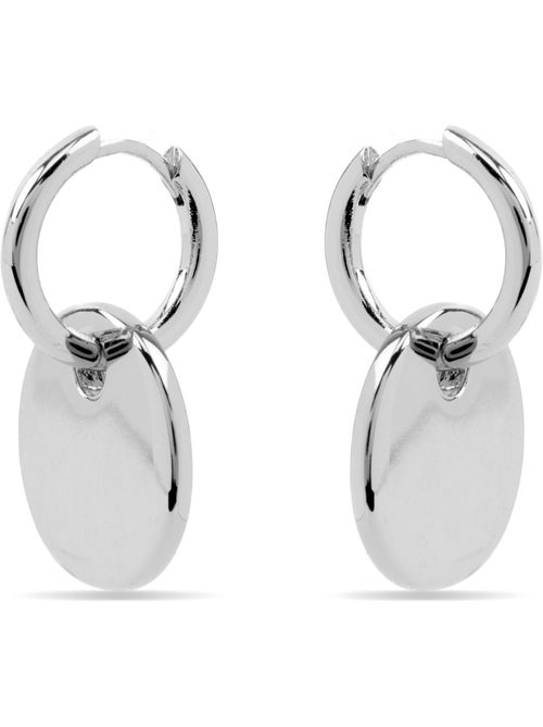 Boucles d'oreilles argentées Luxenter Lieb - Kiabi