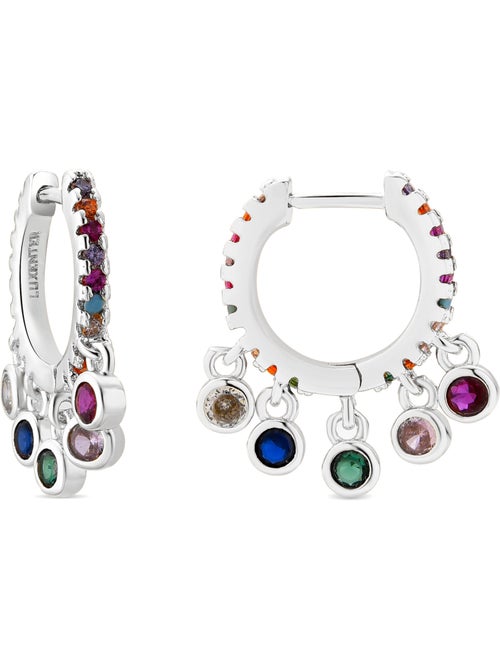 Boucles d'oreilles argentées Luxenter Yaskim - Kiabi
