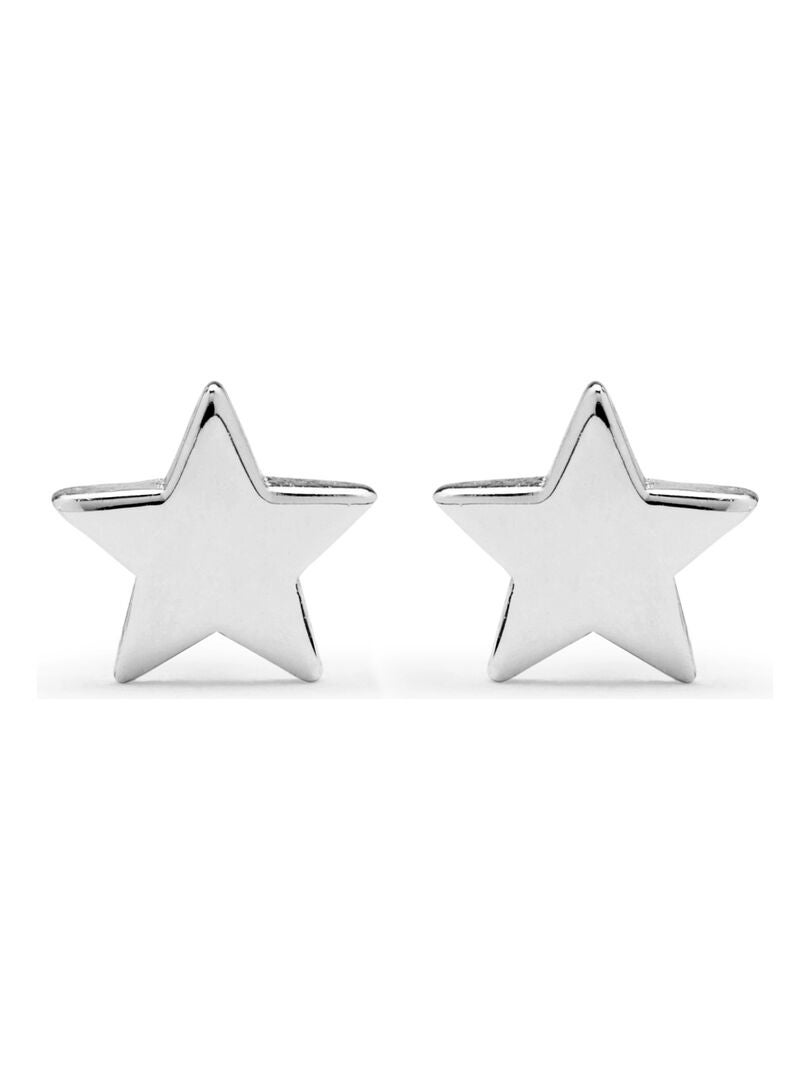 Boucles D'Oreilles Torsadées En Argent 925 - Diamètre 15mm, Fermoir Clou (Occasion)