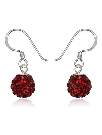 Boucles d'oreilles, boule 0,8cm, Bijoucolor