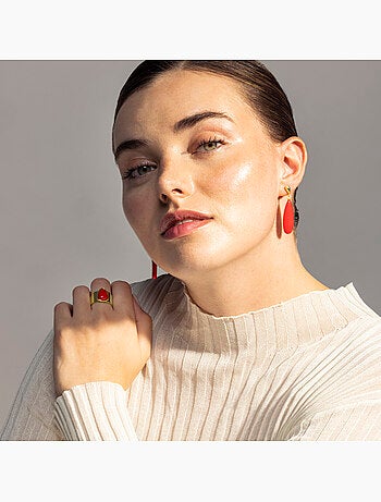 Boucles d'oreilles en argent 925 de Luxenter Adak