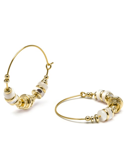 Boucles d'oreilles en argent 925 de Luxenter Darkba - Kiabi
