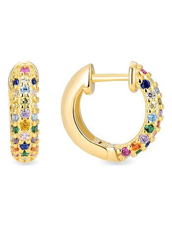 Boucles d'oreilles en argent 925 de Luxenter Iralda
