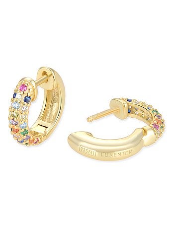 Boucles d'oreilles en argent 925 de Luxenter Iralda