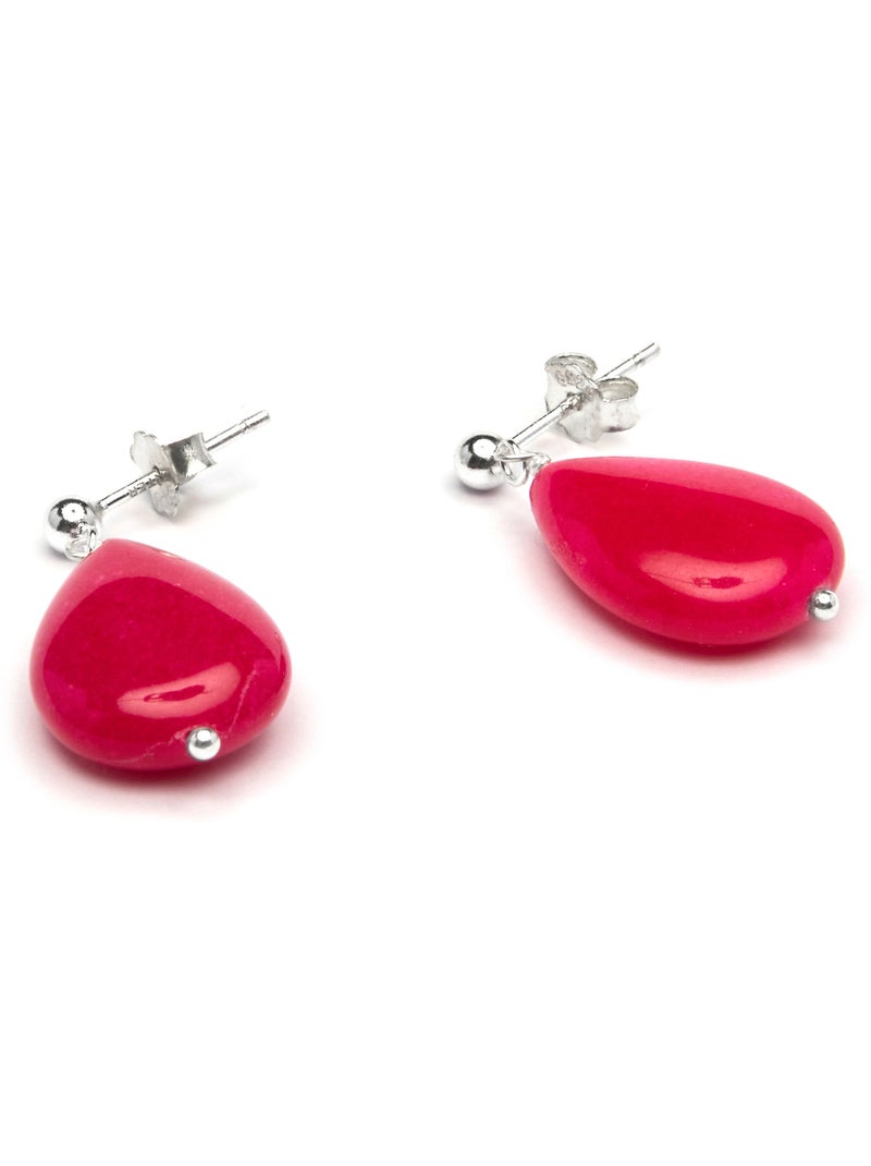 Boucles d'oreilles en argent 925 de Luxenter Kenitna Rose - Kiabi