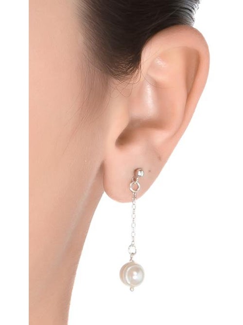 Boucles d'oreilles en argent 925 de Luxenter Kiarik - Kiabi Boucles d'oreilles en argent 925 de Luxenter Kiarik - Kiabi