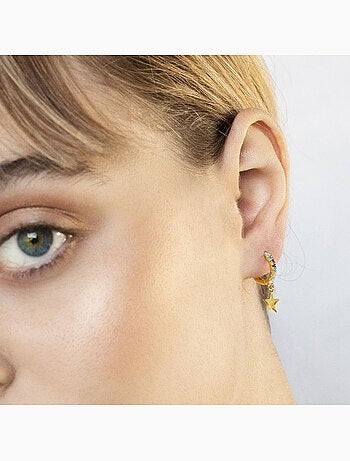 Boucles d'oreilles en argent 925 de Luxenter Libe