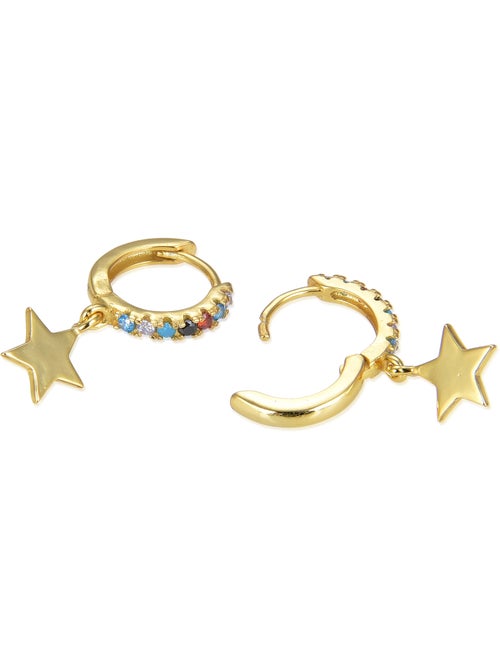 Boucles d'oreilles en argent 925 de Luxenter Libe - Kiabi
