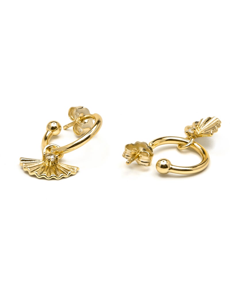 Boucles d'oreilles en argent 925 de Luxenter Matabak Blanc - Kiabi