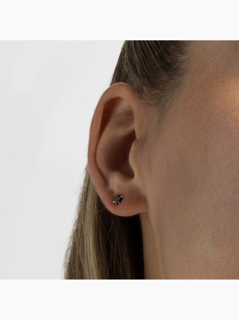 Boucles d'oreilles en argent 925 de Luxenter Otieno Rouge - Kiabi