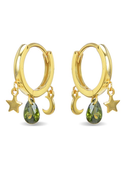 Boucles d'oreilles en argent 925 de Luxenter Saon - Kiabi