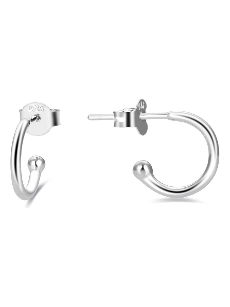 Boucles d'oreilles en argent 925 de Luxenter Visna Argent - Kiabi