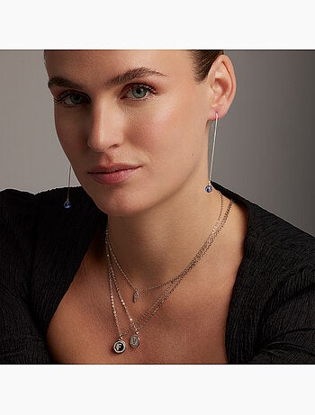 Boucles d'oreilles en argent 925 de Luxenter Yedia