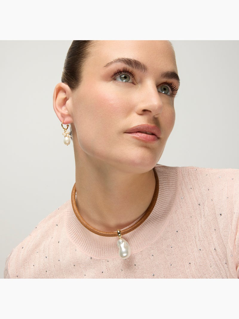 Boucles d'oreilles en argent 925 de Luxenter Zoqoyi Blanc - Kiabi