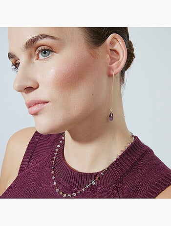 Boucles d'oreilles en argent 925 de Luxenter Zoqoyi
