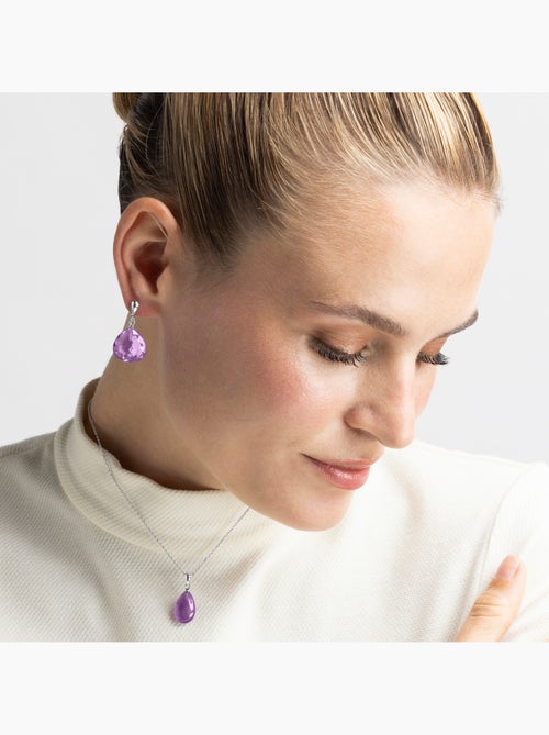 Boucles d'oreilles en argent 925 de Luxenter Zoqoyi - Kiabi