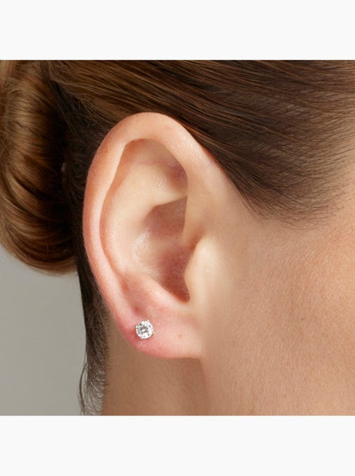 Boucles d'oreilles en argent 925 Luxenter avec zircons brillants plaqués rhodium - Kyoro - Kiabi Boucles d'oreilles en argent 925 Luxenter avec zircons brillants plaqués rhodium - Kyoro - Kiabi