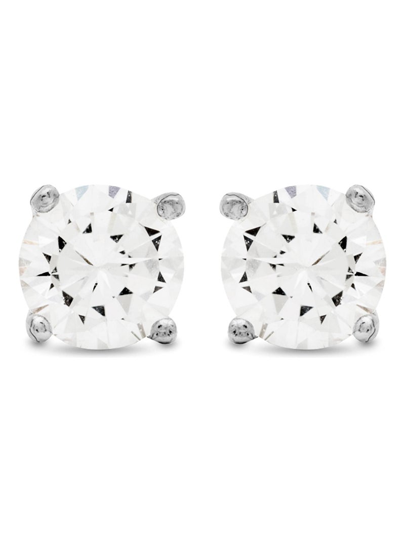 Boucles d'oreilles en argent 925 Luxenter Basic Argent - Kiabi