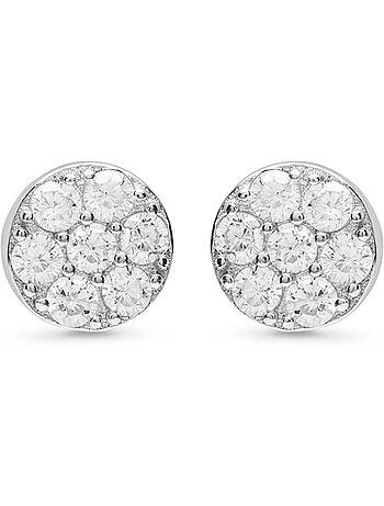 Boucles d'oreilles en argent 925 Luxenter Circle