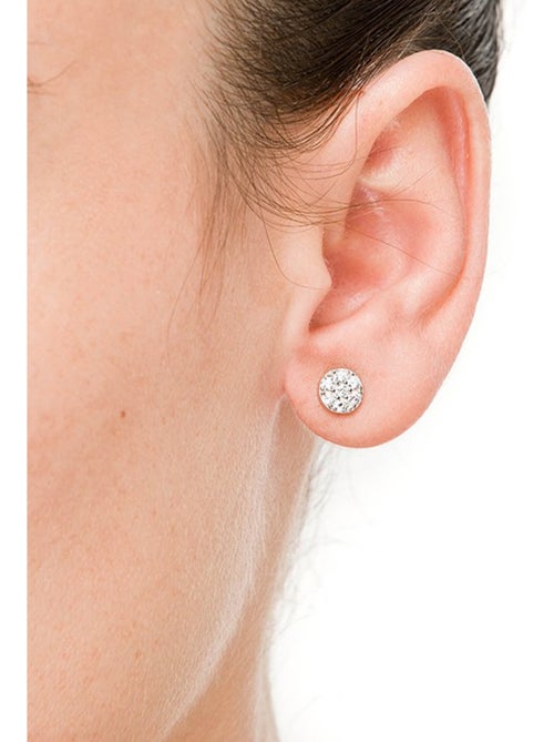 Boucles d'oreilles en argent 925 Luxenter Circle - Kiabi