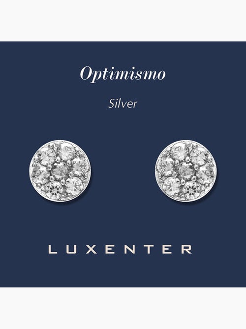 Boucles d'oreilles en argent 925 Luxenter Circle - Kiabi