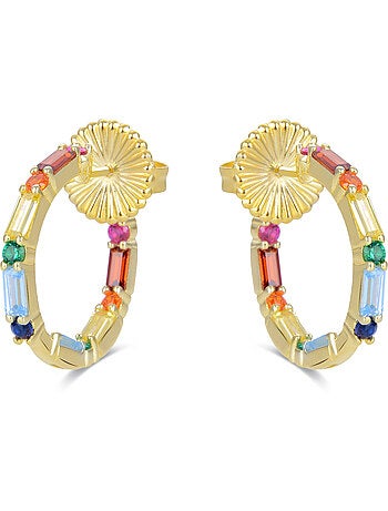 Boucles d'oreilles en argent 925 Luxenter Hinnar