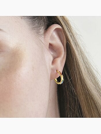 Boucles d'oreilles en argent 925 Luxenter Hinnar