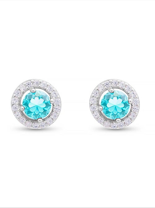 Boucles d'oreilles en argent 925 Luxenter Legend Gem - Kiabi