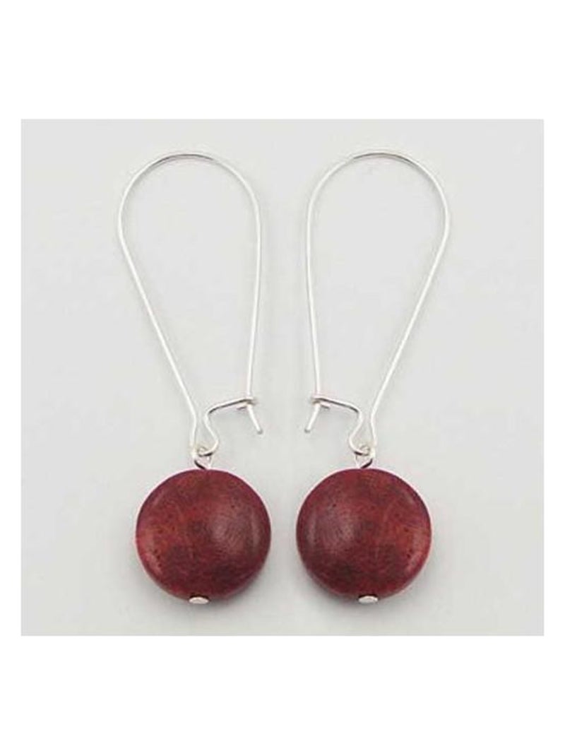 Boucles d'oreilles en argent et gorgone, Bijoucolor Argent - Kiabi