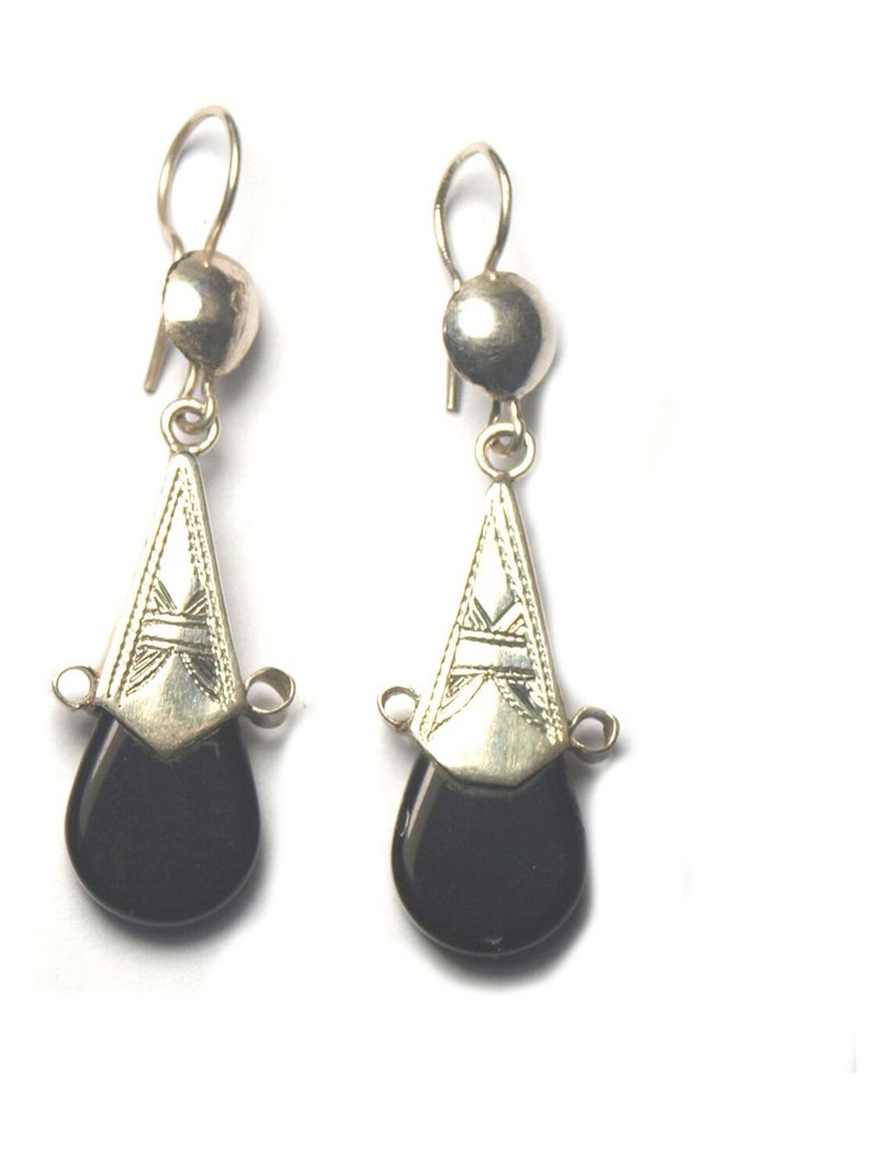 Boucles d'oreilles en argent ethnique Argenté - Kiabi