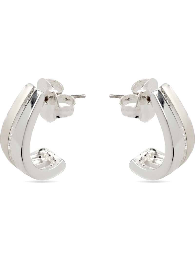 Boucles d'oreilles en argent Luxenter Oirfan Argent - Kiabi