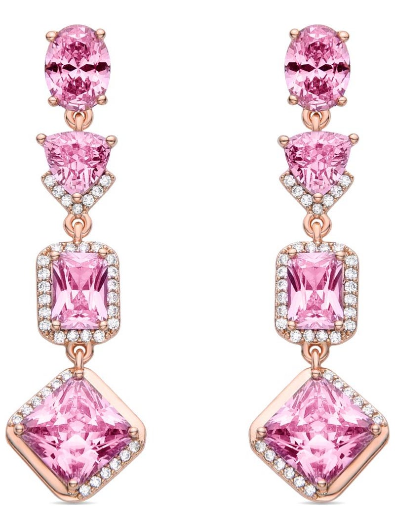 Boucles d'oreilles en or Luxenter Onbee Rose - Kiabi