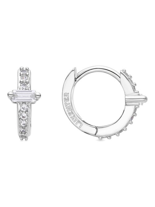 Boucles d'oreilles en zircone Luxenter Lypak - Kiabi