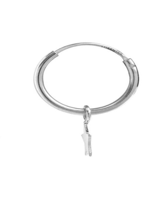 Boucles d'oreilles, essentielles en argent 925 avec finition rhodiée - Kiabi