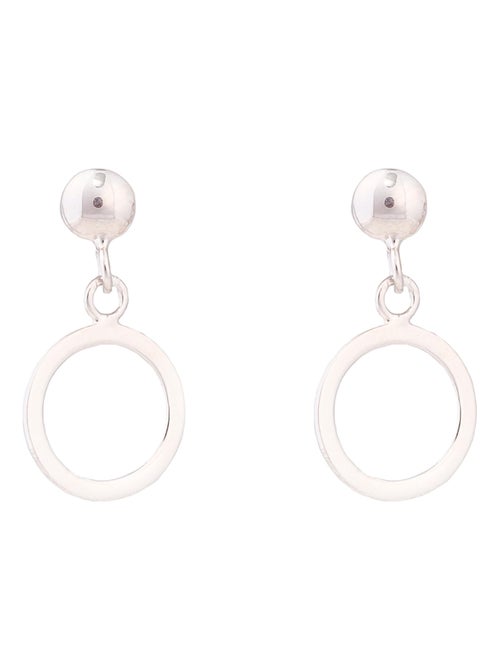 Boucles d'oreilles essentielles Luxenter en argent 925 avec finition rhodiée - Kiabi