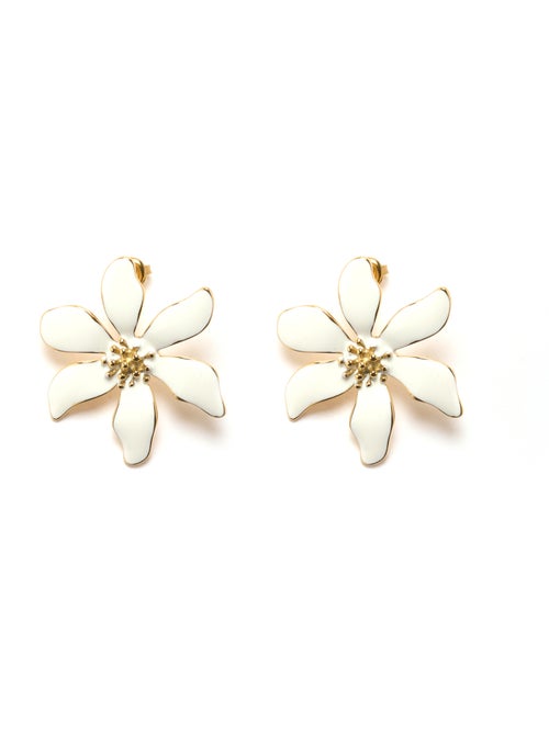 Boucles d'oreilles fleurs - DAXON - Kiabi