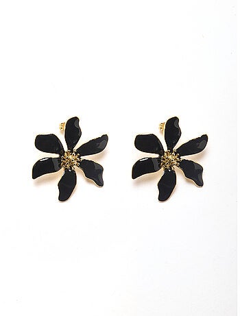 Boucles d'oreilles fleurs