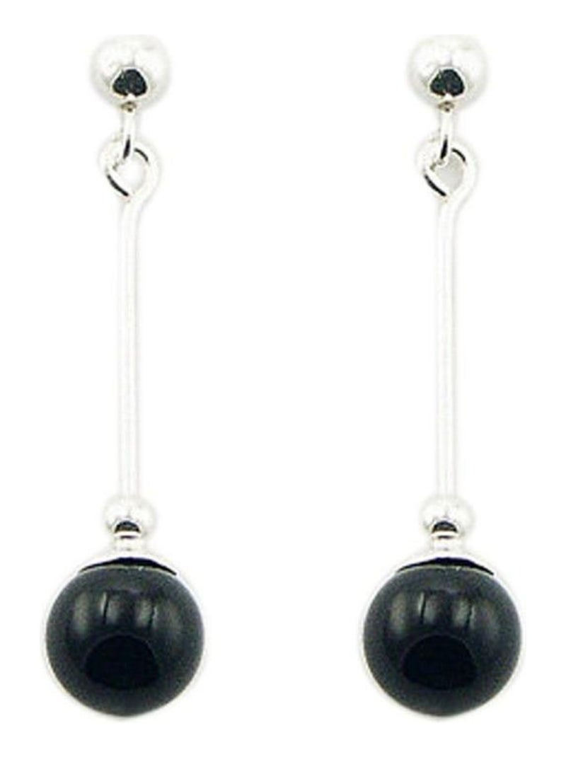 Boucles d'oreilles longues en argent, Bijoucolor Argent - Kiabi