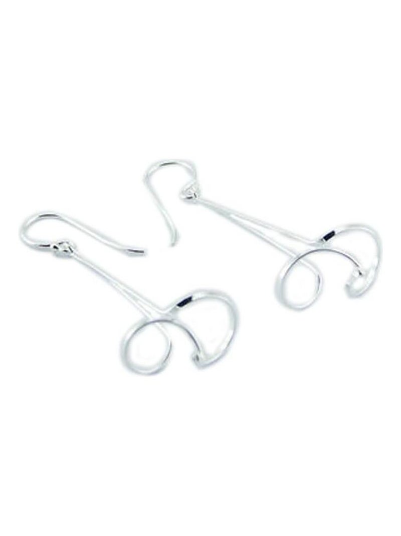 Boucles d'oreilles longuesen argent Gris - Kiabi