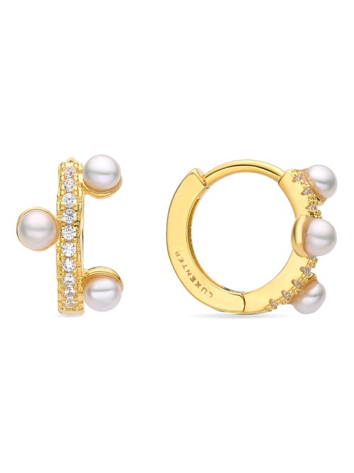 Boucles d'oreilles Luxenter Ahud en or - Kiabi