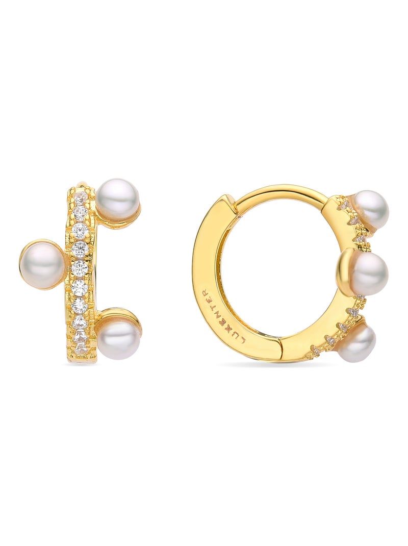 Boucles d'oreilles Luxenter Ahud en or Argent - Kiabi