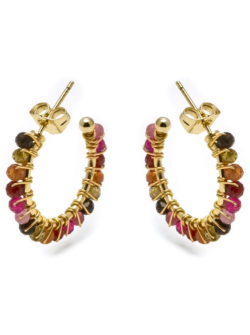 Boucles d'oreilles Luxenter Aiel et plaqué or 18k. - Kiabi
