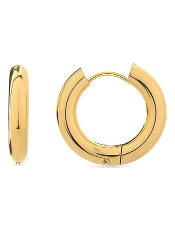 Boucles d'oreilles Luxenter Amyck en or jaune 18 carats