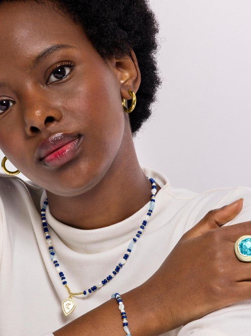 Boucles d'oreilles Luxenter Amyck en or jaune 18 carats - Kiabi