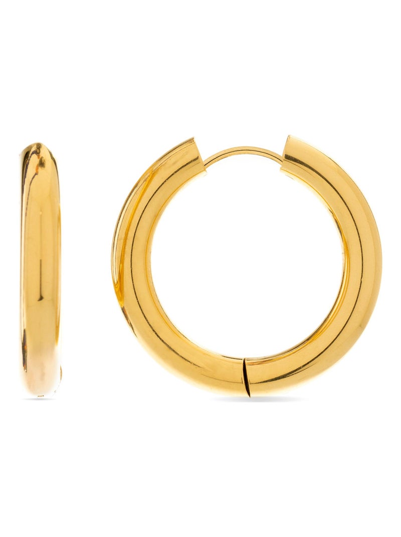 Boucles d'oreilles Luxenter Amyck en or jaune 18 carats Doré/or - Kiabi