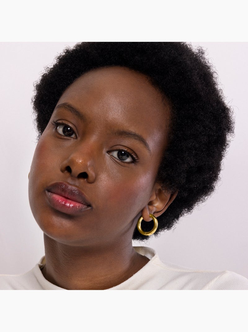 Boucles d'oreilles Luxenter Amyck et plaqué or 18k Jaune - Kiabi