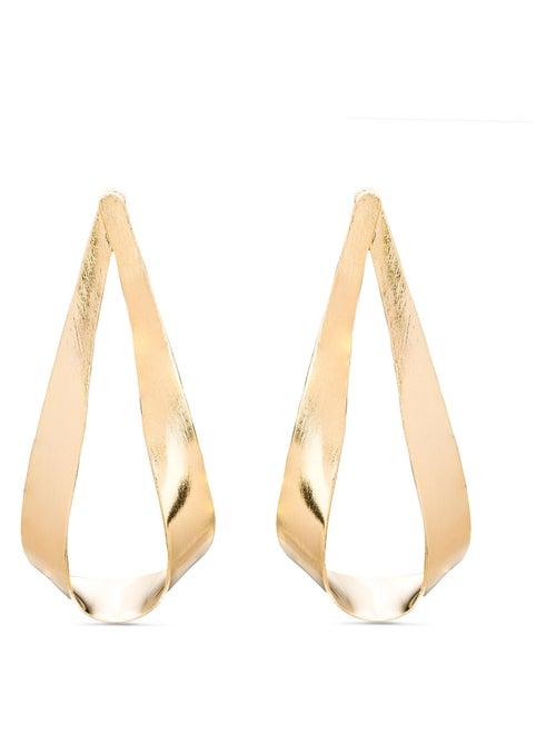 Boucles d'oreilles Luxenter Anaot en or jaune 18 carats - Kiabi